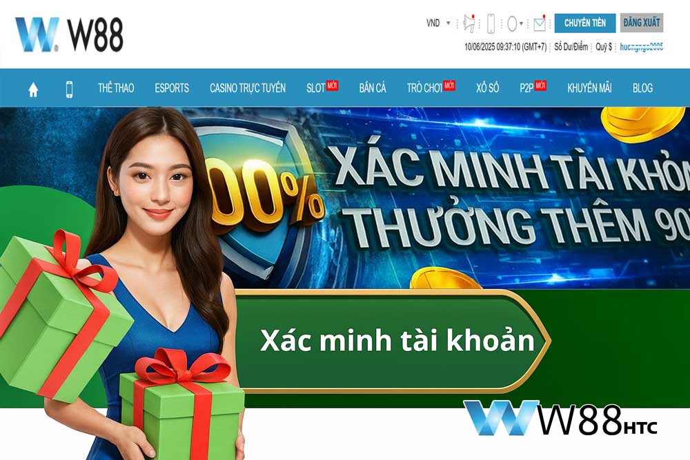 Đăng ký W88 nhận ngay 90K siêu đã
