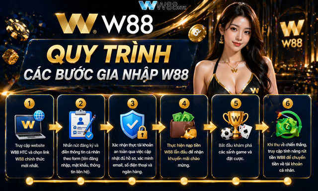 Các bước truy cập nhà cái W88 cần nắm