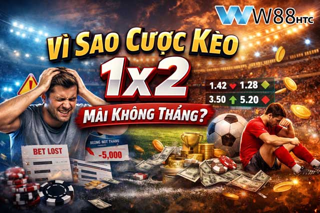 Những Lý Do Khiến Cược Kèo 1x2 Dễ “Cháy Vốn” Hơn Bạn Nghĩ