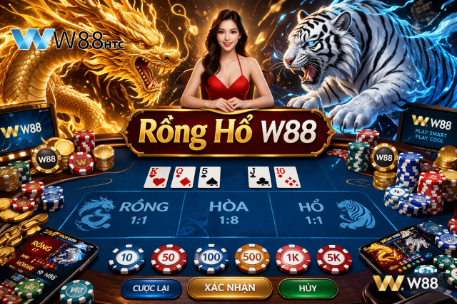 Nắm rõ game bài Rồng Hổ W88 là gì